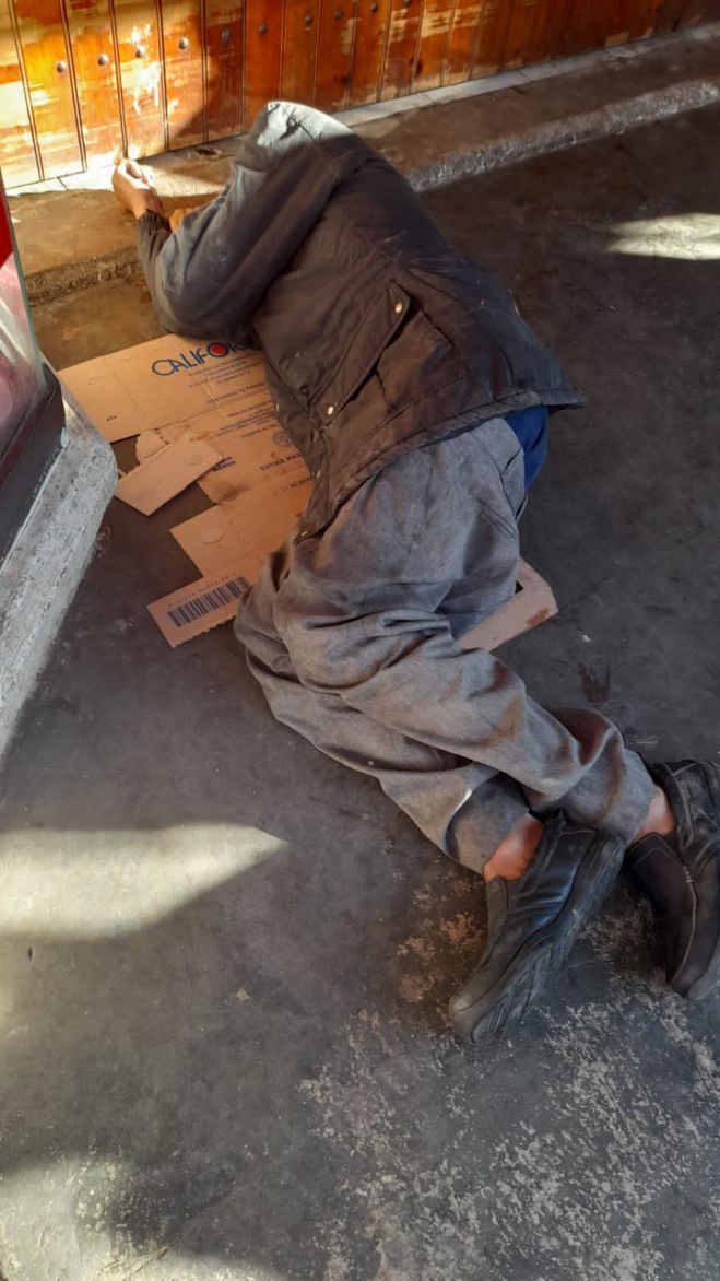 Localizan sin vida a un indigente en San Cristóbal de Las Casas