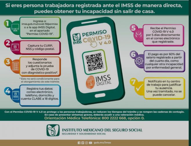 IMSS lanza Permiso COVID-19 V 4.0; ve cómo tramitarlo