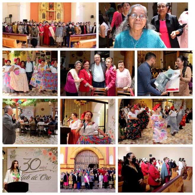 Celebra Sistema DIF de San Cristóbal 30 Aniversario del Club de Oro