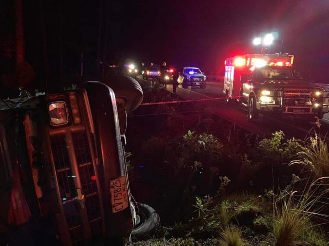 Una persona muerta y seis heridos guatemaltecos deja accidente   