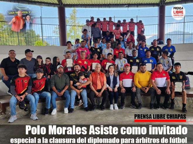 Morales Vázquez, señaló que este tipo de actividades de capacitación no hacen más que dignificar todo el trabajo de los árbitros que realizan en el terreno de juego.