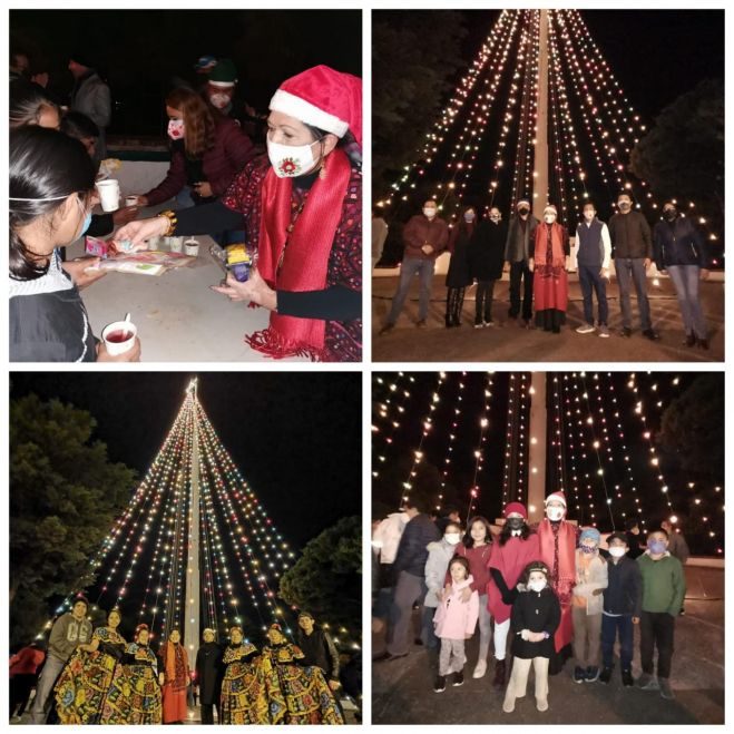 INICIA TEMPORADA DECEMBRINA CON ENCENDIDO DE &Aacute;RBOL NAVIDE&Ntilde;O
