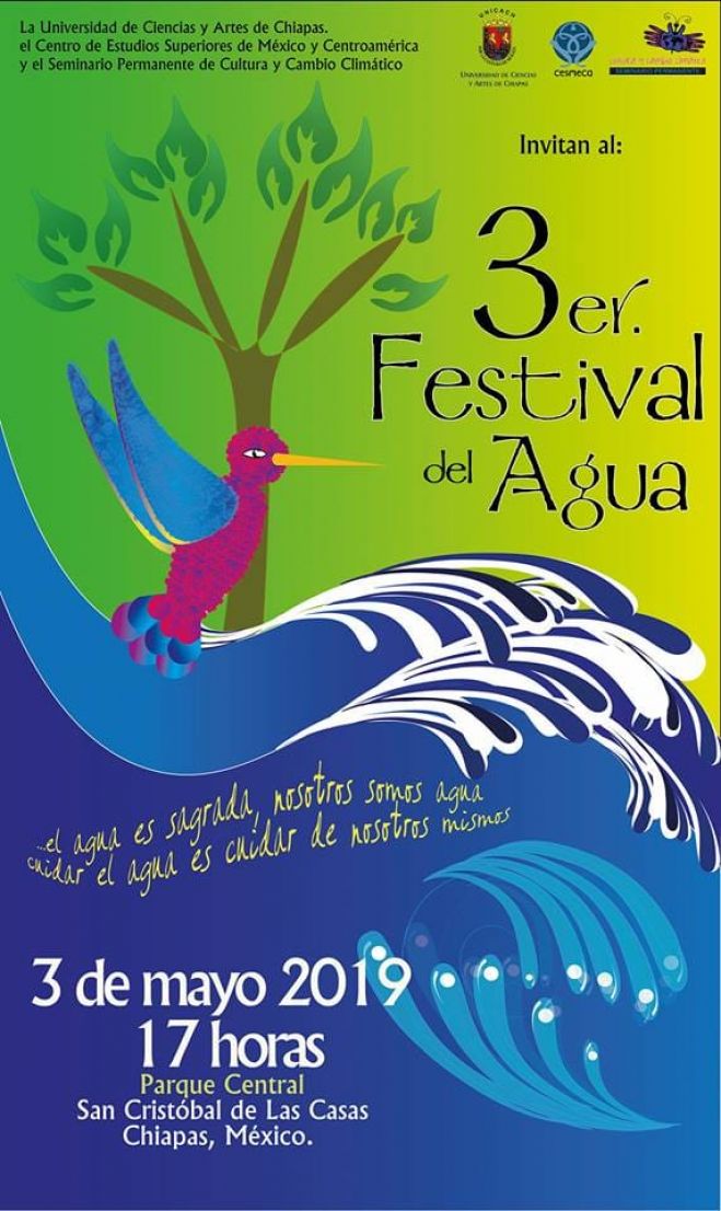 San Crist&oacute;bal de Las Casas sede del Tercer Festival del Agua