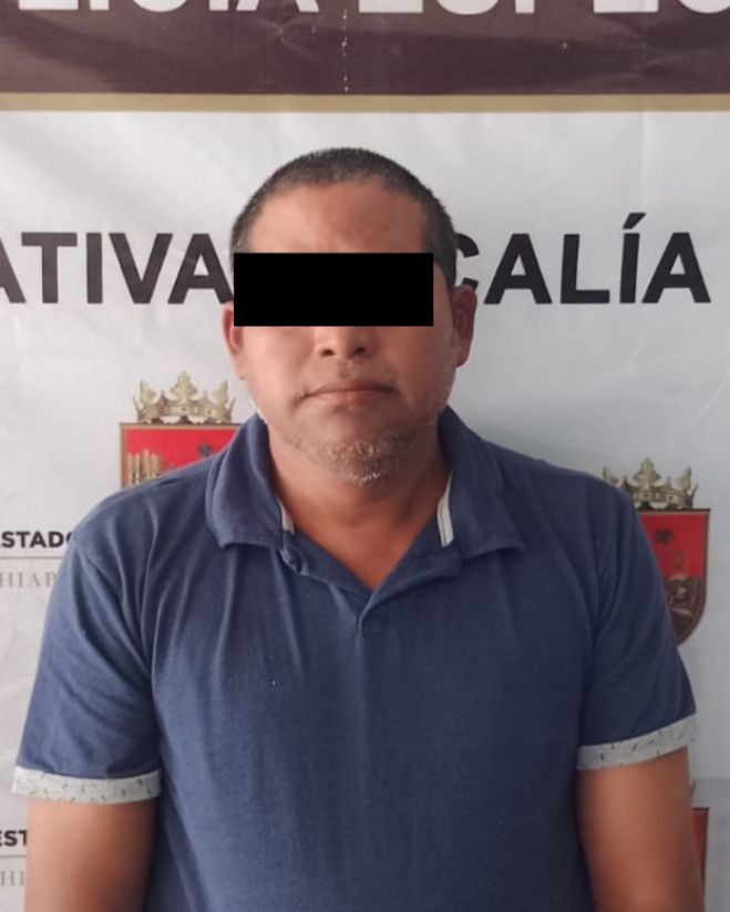 Captura FGE a &ldquo;El Cucharita&rdquo;, Sexag&eacute;simo Tercer Objetivo Prioritario en materia de Secuestro en Chiapas