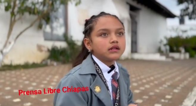 Legisladora infantil se pronuncia a favor de la igualdad y pide un alto a la violencia