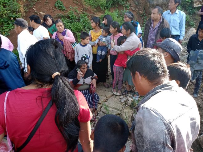 Volcadura deja 3 lesionados en San Cristóbal de Las Casas 