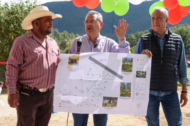 El Presidente Municipal, destacó que el compromiso que tiene es el de seguir apoyando a las comunidades rurales, con obras de impacto que realmente le dé un cambio a su infraestructura.