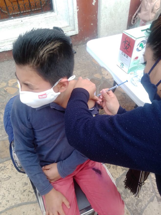 Módulos de vacunación con poca afluencia en San Cristóbal
