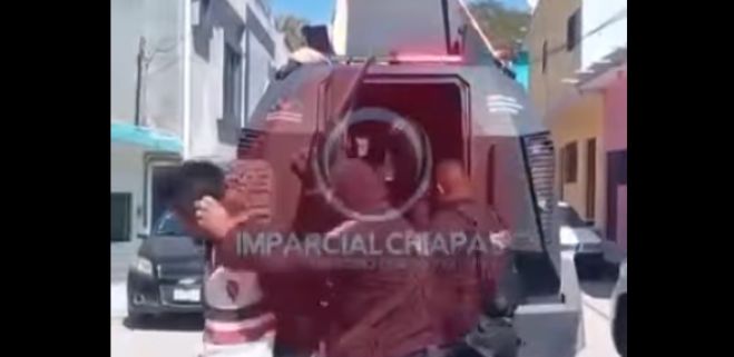 SSP DETIENE A 10 INTEGRANTES DE PRESUNTO GRUPO EXTORSIVO EN OCOSINGO CHIAPAS 