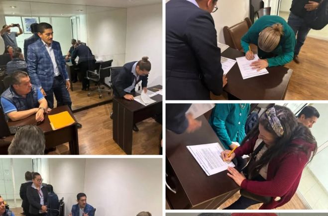 Realizan la entrega de los seguros de vida en la Caja Popular San Juan Bosco