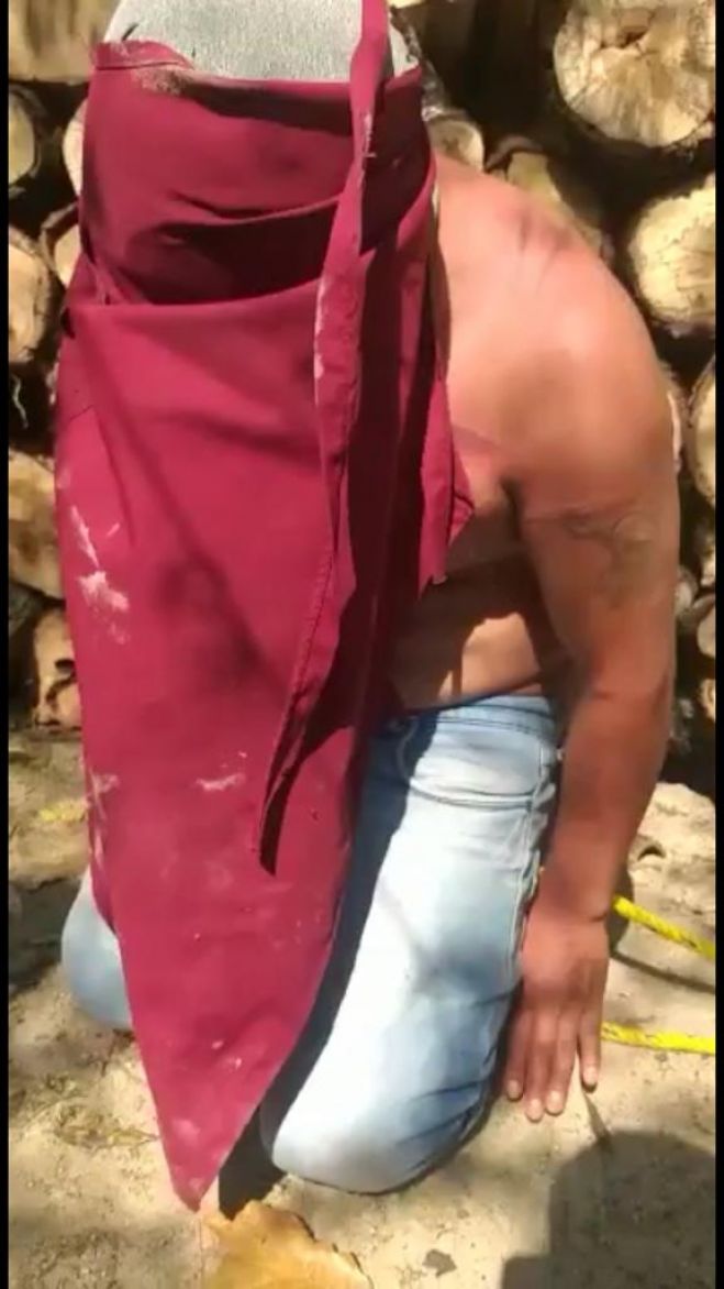 Tremenda golpiza le dan a presunto ladr&oacute;n en Teopisca