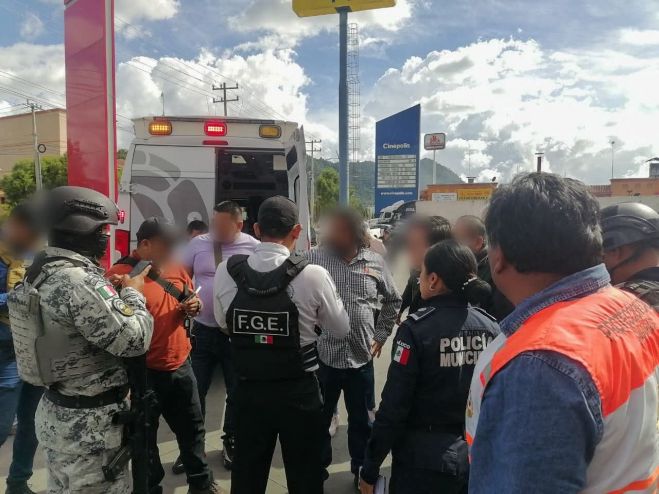 La FGE inicia carpeta de investigación por el delito de robo a cuentahabiente a mano armada 