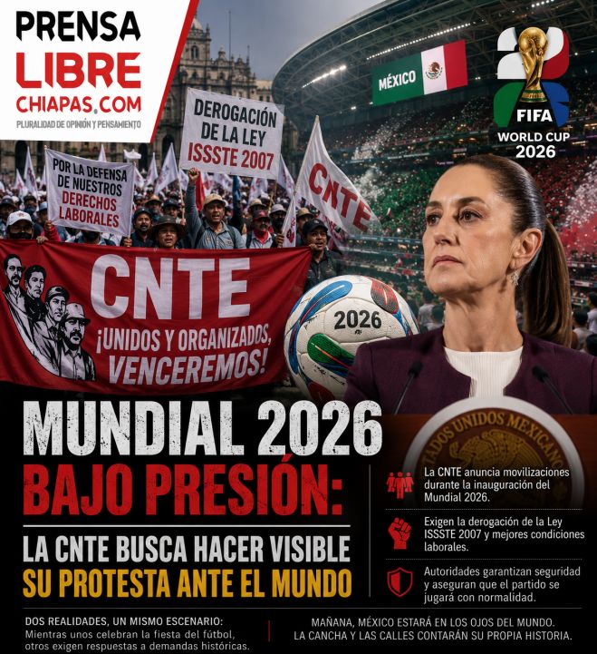MUNDIAL Y PROTESTA: CUANDO DOS MÉXICOS SE ENCUENTRAN