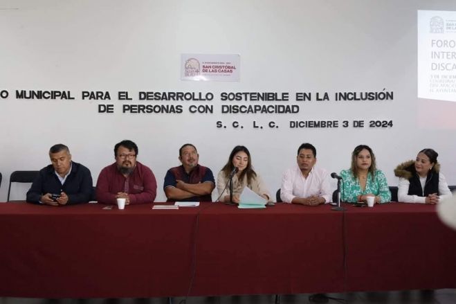 Realiza ayuntamiento de San Crist&oacute;bal "Foro Municipal D&iacute;a de la Discapacidad"