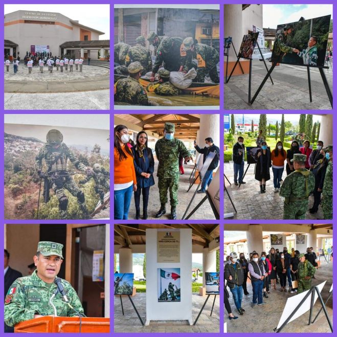 Inauguran exposición fotográfica "Ejército y Fuerza Aérea, Más Cerca de Ti"