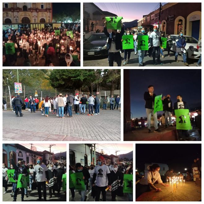 En San Cristóbal marchan para exigir justicia para Fredy López