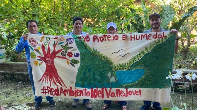 DENUNCIAN QUEMA DE PASTIZALES Y TRABAJOS DE RELLENOS EN ZONA DE HUMEDALES
