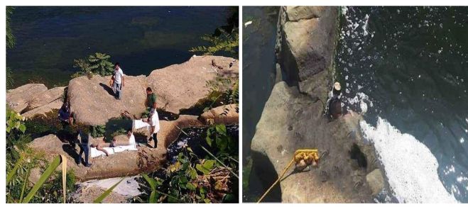 Localizan el cuerpo sin vida de un hombre en el río Malpaso