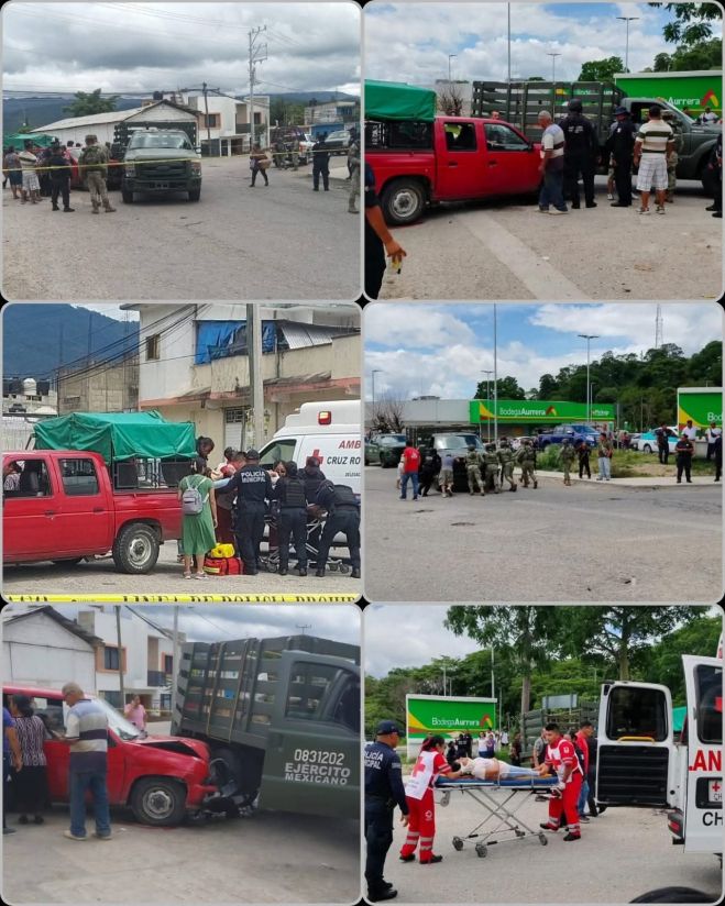 FUERTE ACCIDENTE EN OCOSINGO