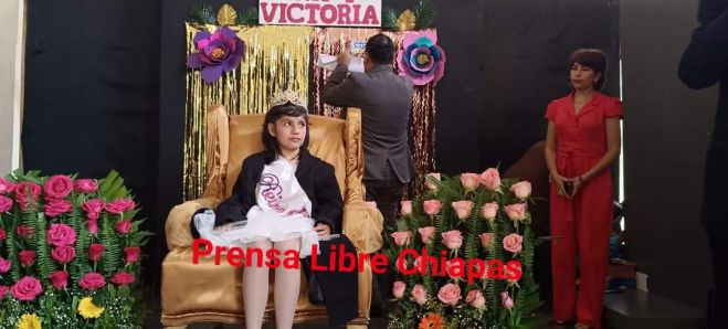 Niña con discapacidad es coronada como reina en SCLC