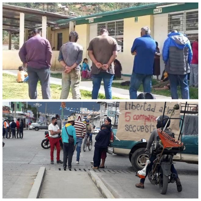Invasores retienen a cinco personas  en Molino los Arcos