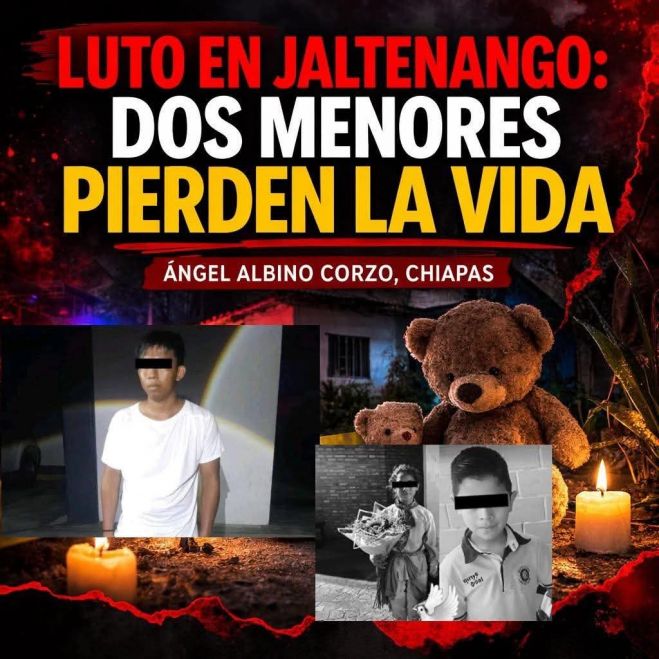 Dos hermanitos pierden la vida dentro de su propia casa