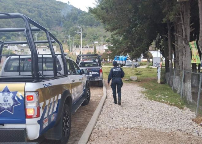 Polic&iacute;a Municipal intensifica acciones de seguridad en San Crist&oacute;bal de Las Casas