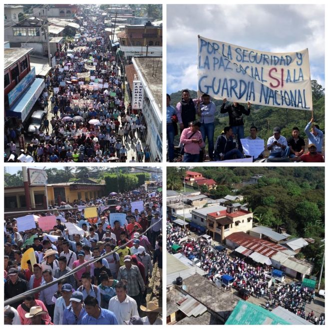 MARCHAN MÁS DE 5 MIL HABITANTES EN CHILÓN