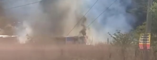 Se incendian dos camiones en la carretera Teopisca&ndash;San Crist&oacute;bal