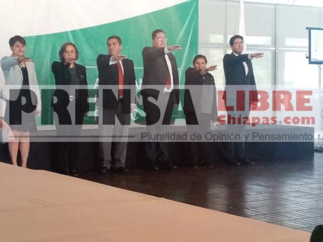 Toman protesta al consejo directivo 2021 del AMPI San Cristóbal
