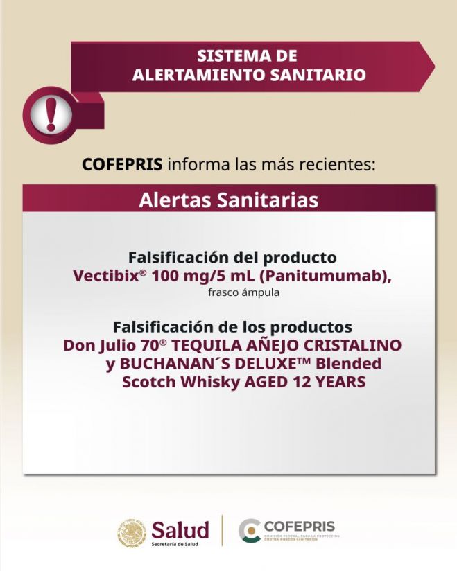 COFEPRIS alerta por medicamentos oncológicos y bebidas alcohólicas falsificadas; piden evitar compras en el mercado informal