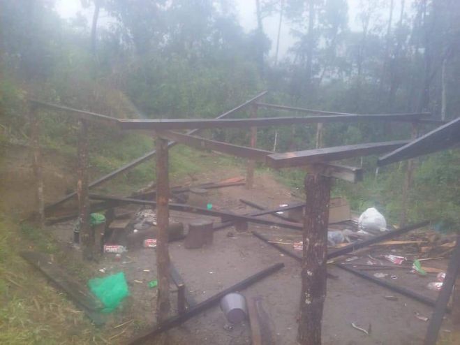 Queman casas de desplazados de Chalchihuit&aacute;n, acusan al s&iacute;ndico municipal