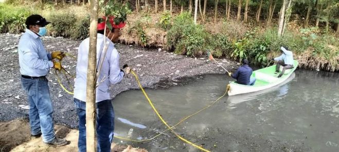 Presidenta Fabiola Ricci Diestel llama a evitar taponamientos por basura en San Crist&oacute;bal
