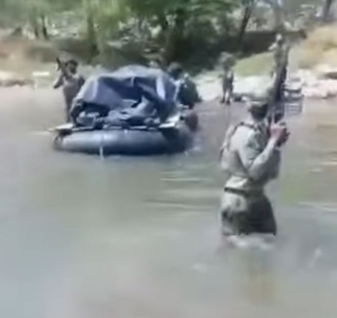 TRAFICANTES DE GUATEMALA SE ENFRENTAN CON MARINOS EN EL RÍO SUCHIATE