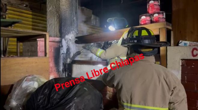Conato de incendio en el mercado José Castillo Tiélemans 