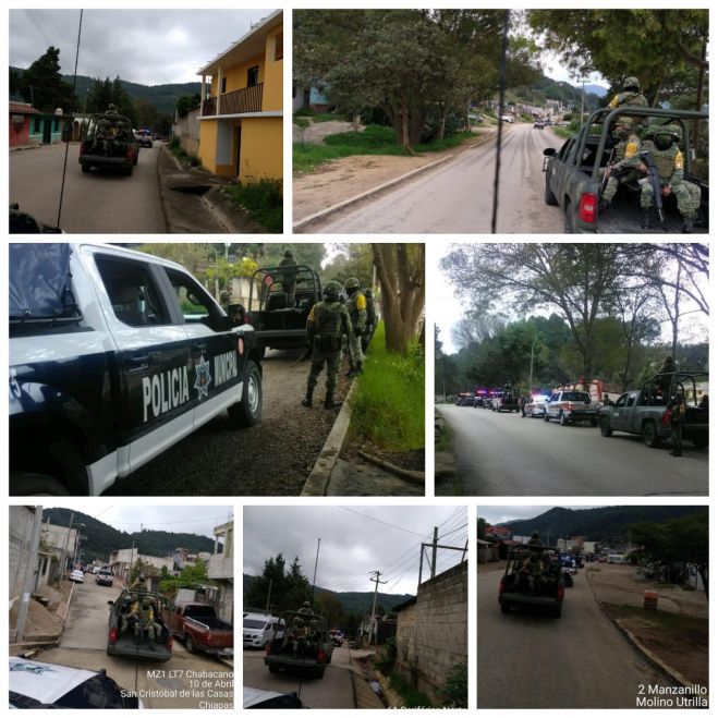GRUPO INTERINSTITUCIONAL REFUERZA SEGURIDAD EN MOLINO LOS ARCOS