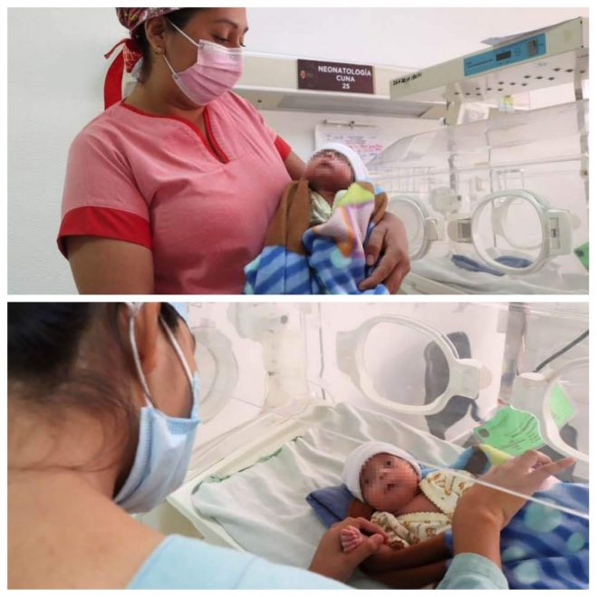 Hospital “Pascacio Gamboa” salva la vida de recién nacido en estado crítico