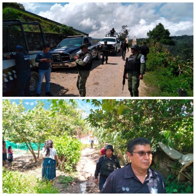 SSyPC participa en recorridos para garantizar la paz y seguridad entre municipios de Aldama y Chenalhó