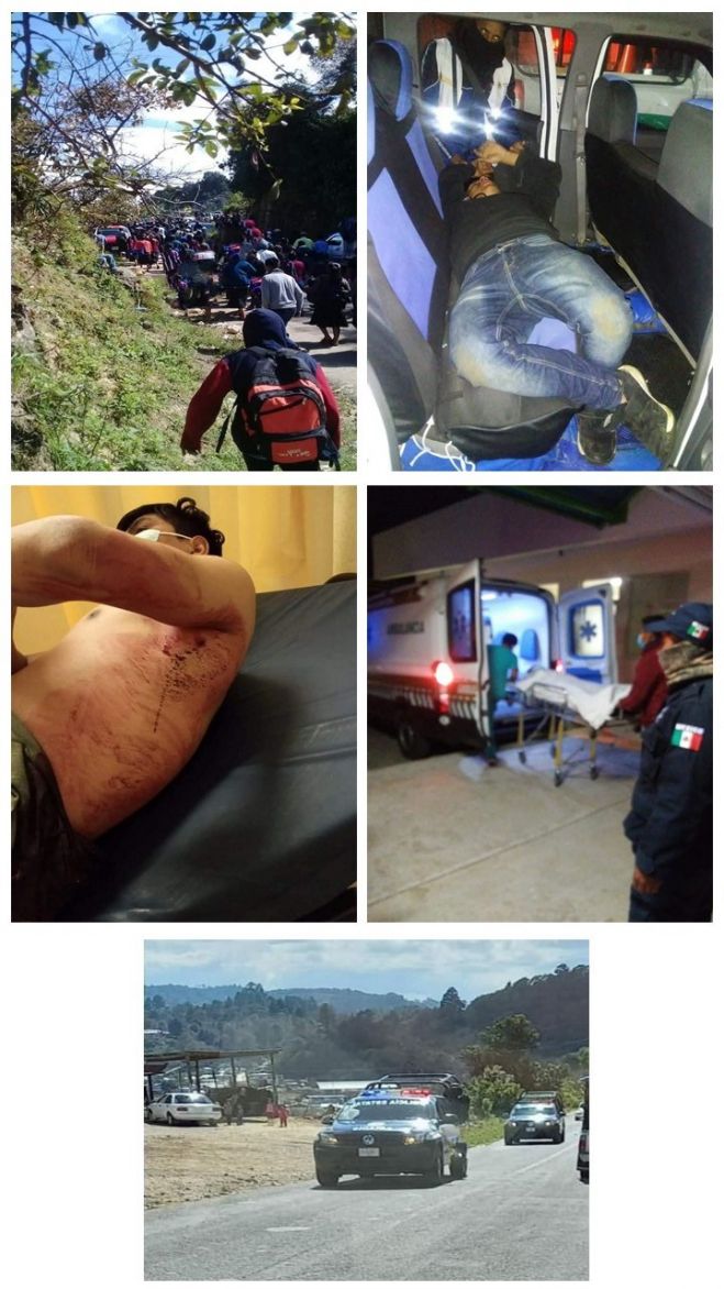 DOS LESIONADOS DEJA ENFRENTAMIENTO EN OXCHUC