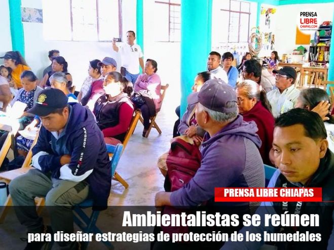 Ambientalistas se re&uacute;nen para dise&ntilde;ar estrategias de protecci&oacute;n de los humedales
