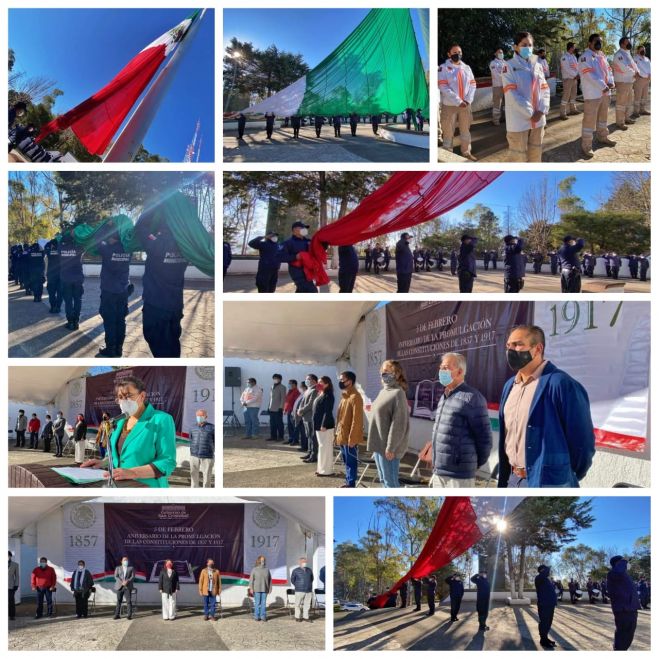 CONMEMORA AYUNTAMIENTO DE SAN CRISTÓBAL DE LAS CASAS ANIVERSARIO DE LA PROMULGACIÓN DE LAS CONSTITUCIONES DE 1857 Y 1917.