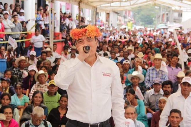 Junto al pueblo de Ocotepec