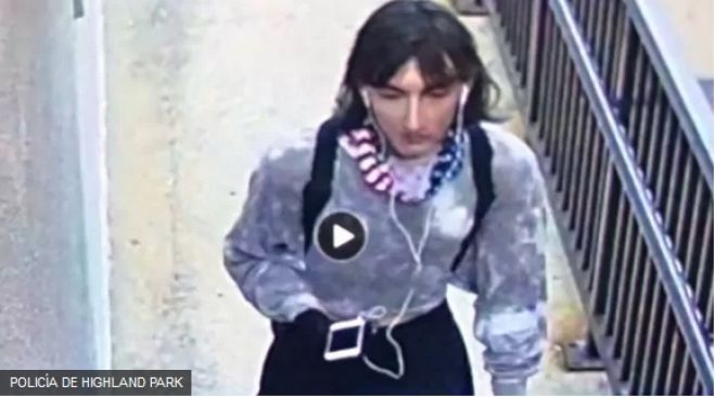El sospechoso us&oacute; ropa de mujer para huir del lugar del ataque.