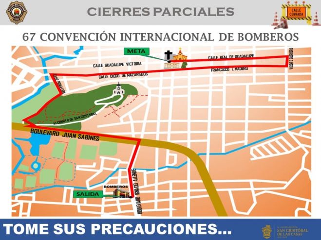 ¡Aviso Vial! San Cristobal de Las Casas