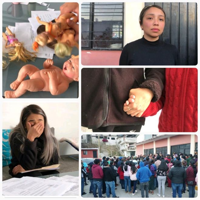 Autoridades de justicia y educativas, nada han hecho para apoyarla.