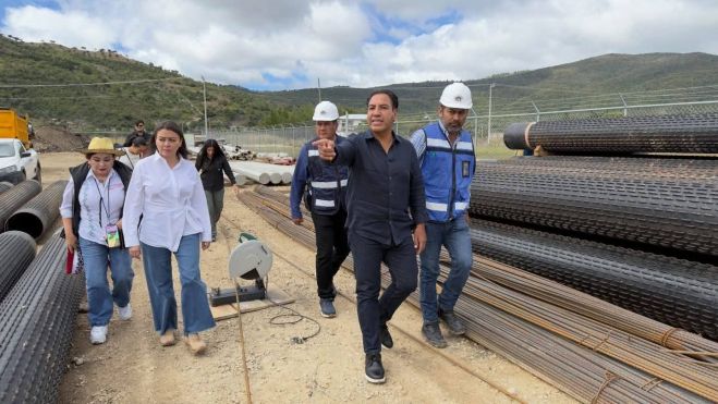 Eduardo Ramírez supervisa obras hídricas en Comitán y Venustiano Carranza