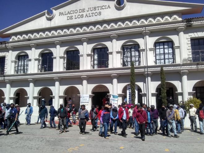 EXIGEN CASTIGO A LOS ASESINOS DE HABITANTE DE EL RETIRO TENEJAPA