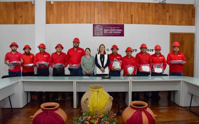 Ayuntamiento de San Cristóbal fortalece brigadas forestales con nuevo equipamiento