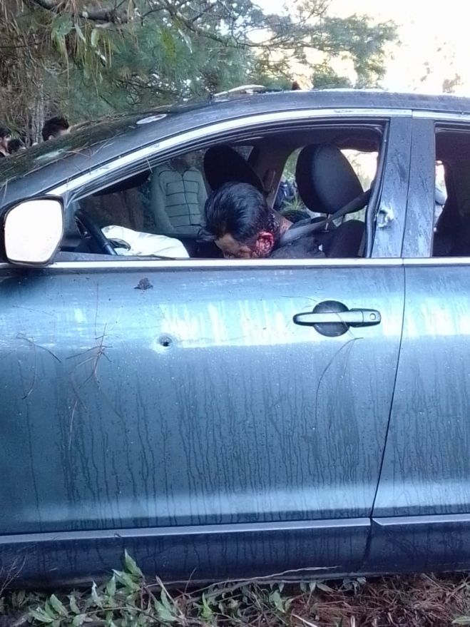 EJECUTAN A UN HOMBRE EN LA CARRETERA SAN CRIST&Oacute;BAL - HUIXT&Aacute;N