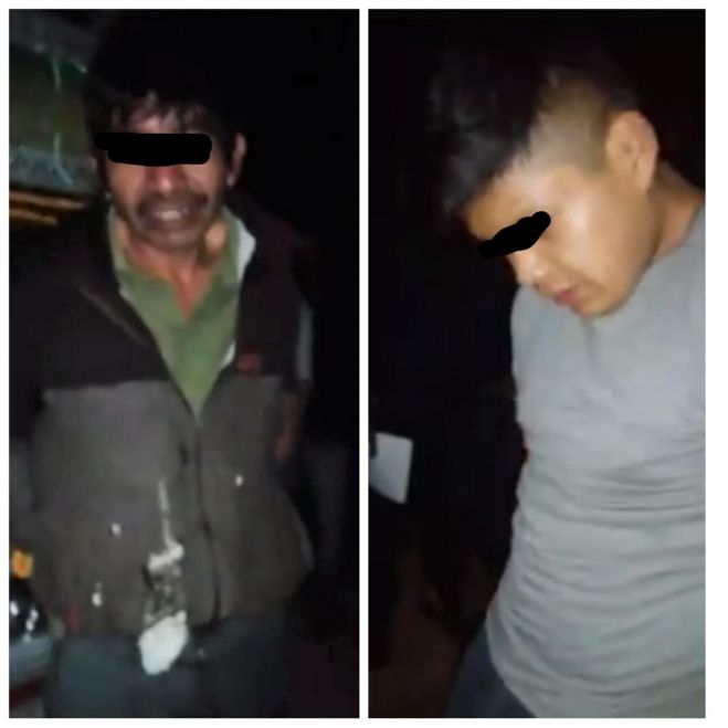 GOLPEAN Y ENCIERRAN A DOS PRESUNTOS LADRONES EN CHAMULA